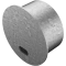 D�ksel til stolper | varmgalvaniseret | til stolper med � 76 mm | uden l�semekanisme | passer til jordbeslag varenr. 476.10 og 476.40